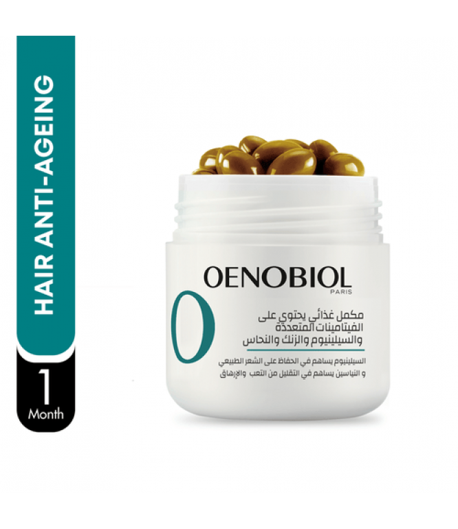 Oenobiol Hair Expert Anti‑Ageing Fortifier – 30 Capsules
