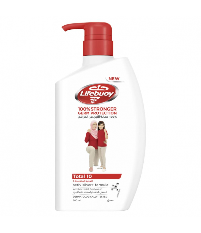 Lifebuoy Total 10 Body Wash 500ml