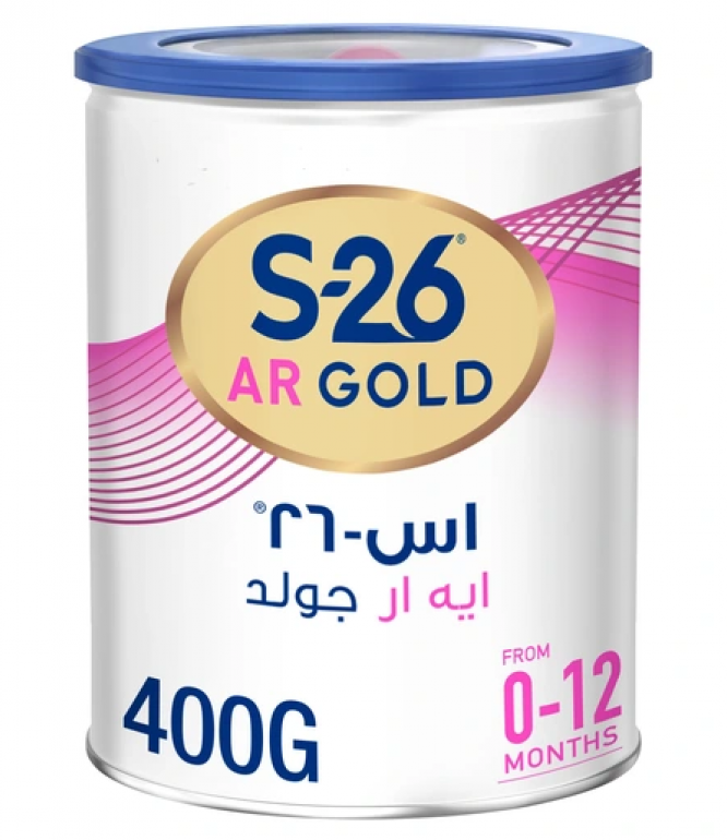 إس26 جولد حليب أطفال ايه ار (مضاد للأرتجاع) 400 جم