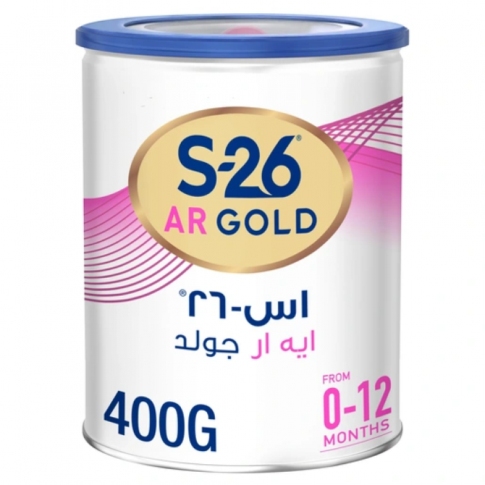 إس26 جولد حليب أطفال ايه ار (مضاد للأرتجاع) 400 جم