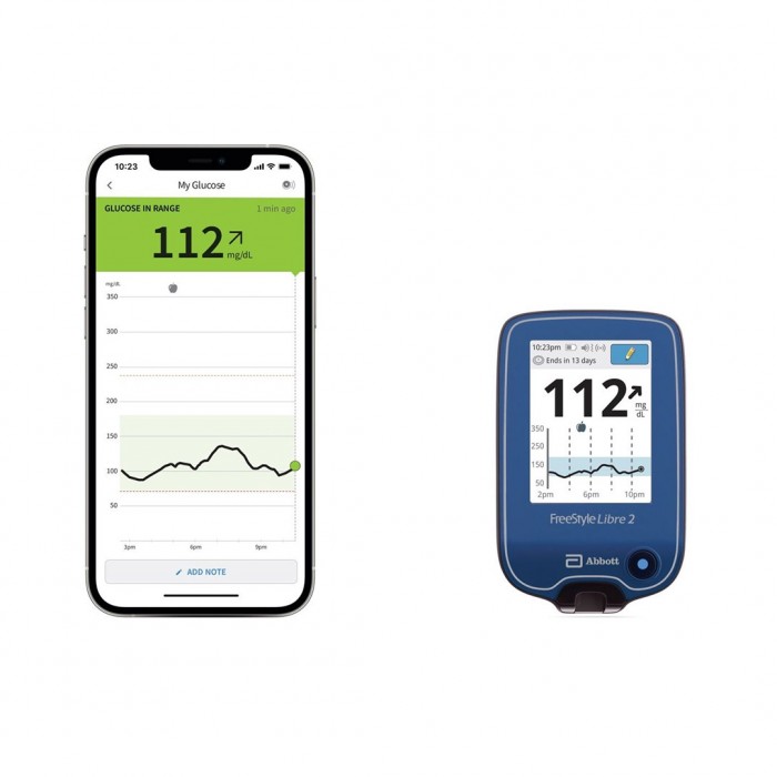 Freestyle Libre 2 Glucose Monitoring System 