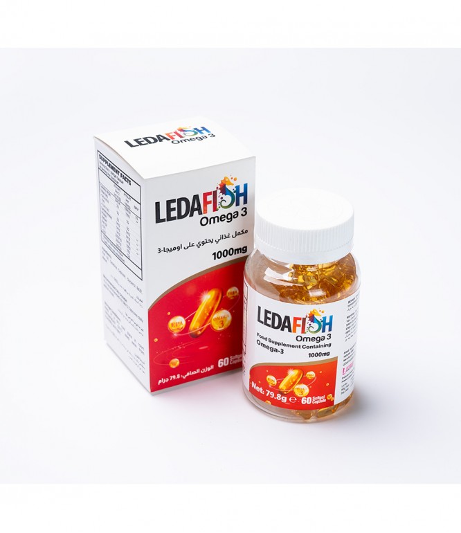 LEDAFISH Omega-3 - 60 Capsules