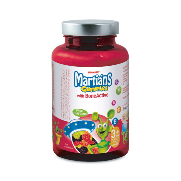 Martians Gummies With Bone Active 60'S