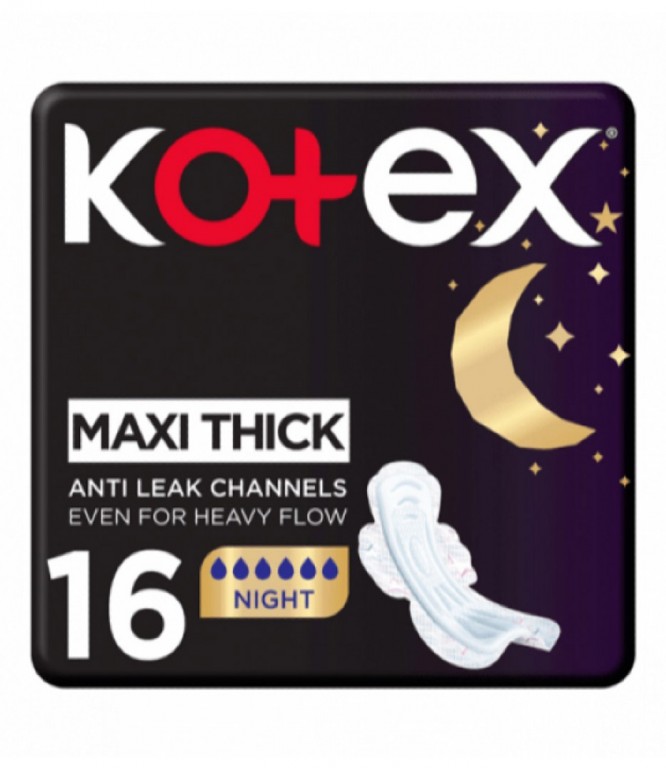 Kotex Maxi Night Time Female Diaper 16's