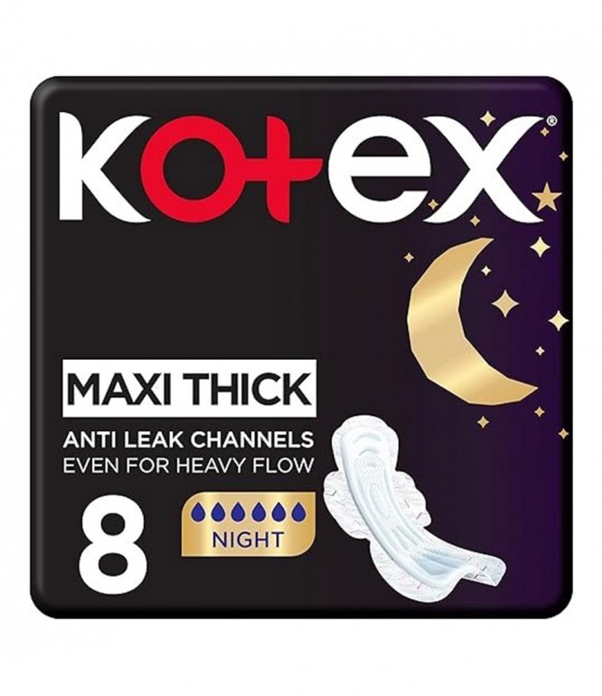 Kotex Maxi Night Time Female Diaper 8's