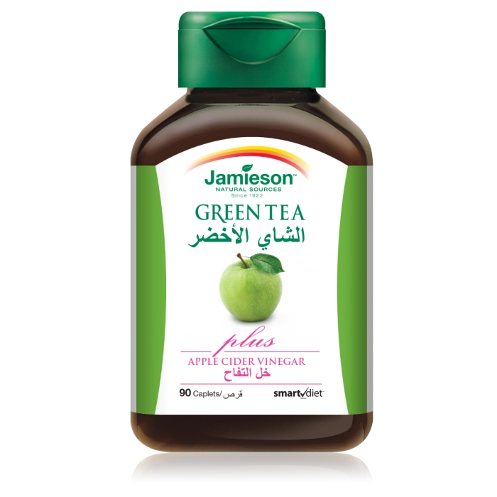 جاميسون خل التفاح مع الشاي الأخضر