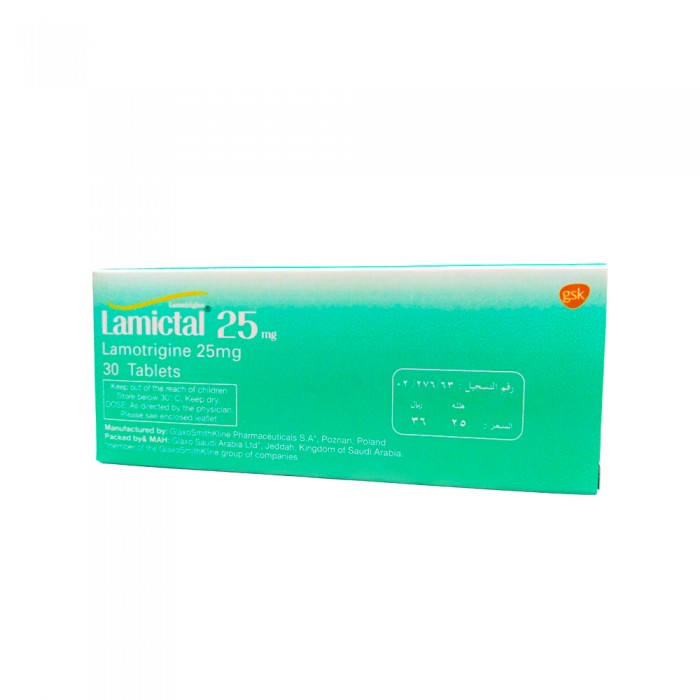 LAMICTAL 25 MG TAB 30'S