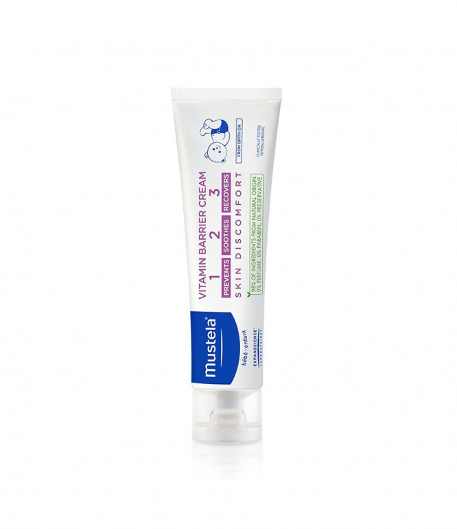 Mustela Bebe Vitamin Barrier Cream 100 ml