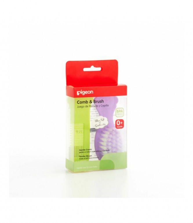 Pigeon Baby Comb & Hair Brush SET 10578