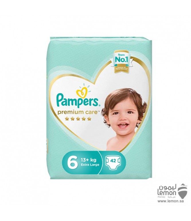 PAMPERS PREMIUM CARE ( 6 )- 42 PIECES