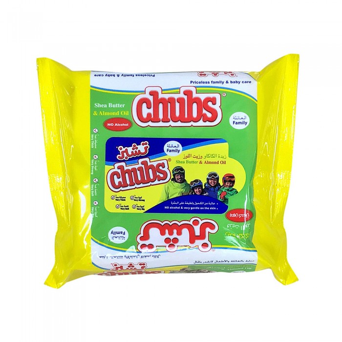 Chubs Wipes Sensitive for Family 20 Pieces