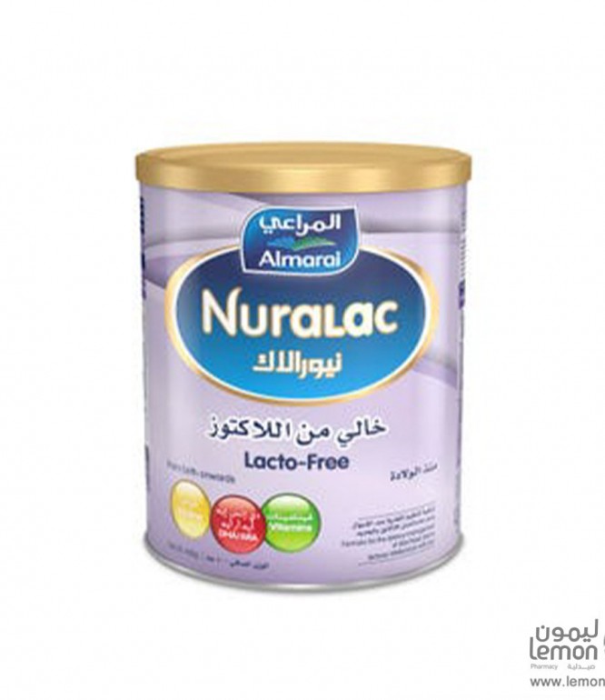نيورالاك خالي من اللاكتوز 400 جم