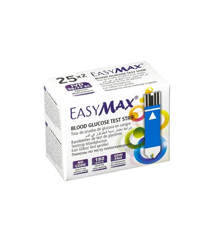 Easy Max V-2 Test Strips 50 pcs