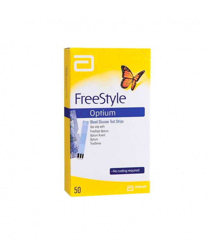 FreeStyle Optium Test Strips 50 pcs