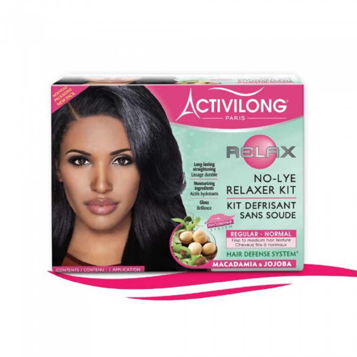 Activilong No-Lye Relaxer Kit Macadamia& Jojoba - Regular