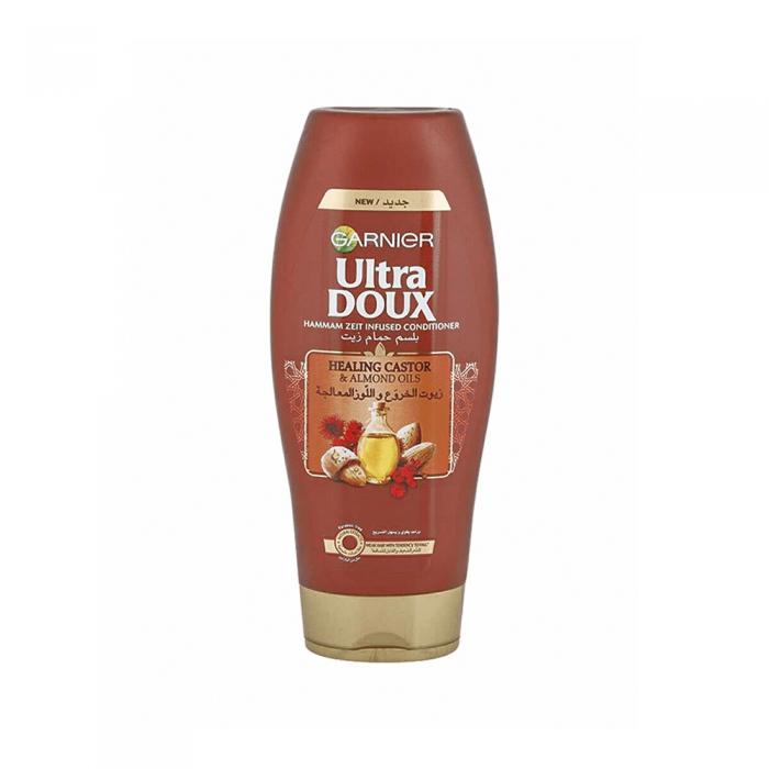 Garnier Ultra Doux Hair Conditioner with Castor Oil and Almond 400 ml