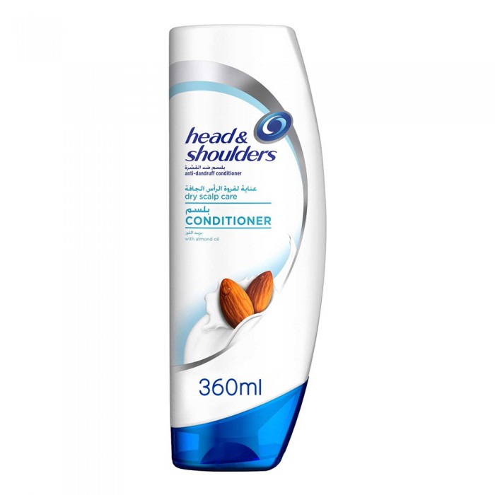 Head and Shoulders Conditioner Moisturizing Dry Scalp Clean 360 ml