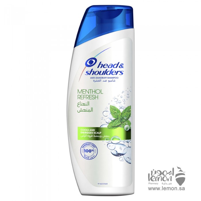 Head & Shoulders Menthol Refresh Shampoo 600ml