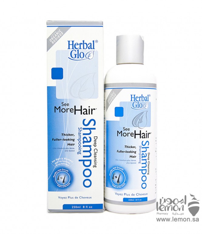 Herbal Glo Shampoo for Hair Loss Treatment and Strengthening 250ml