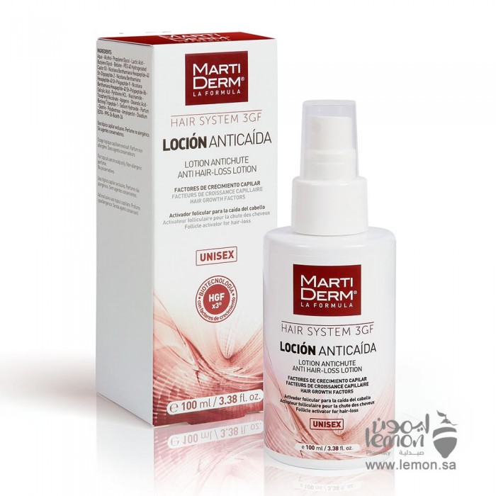 Martiderm Hair System 3GF Anti Hair-Loss Lotion 100ml