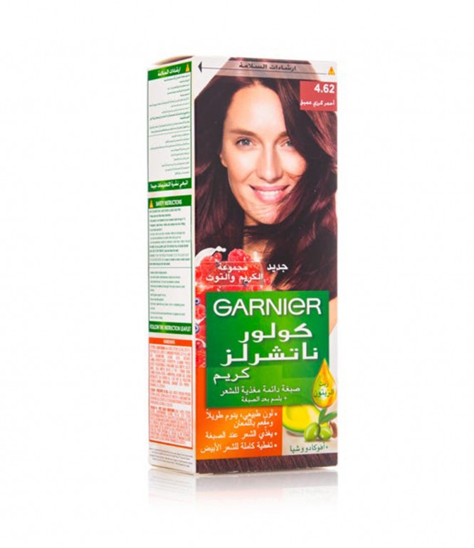غارنييه كولر ناتشرال صبغة شعر - 4.62 توت أحمر