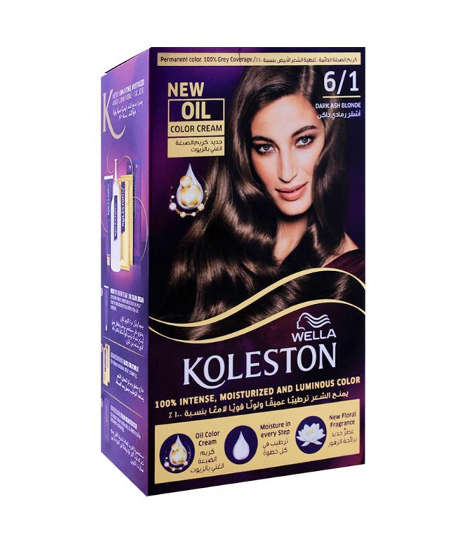 Koleston Hair Color 6/1 Ash Brown