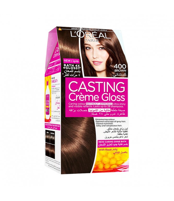 L'Oreal Casting Hair Color - 400 Brown 