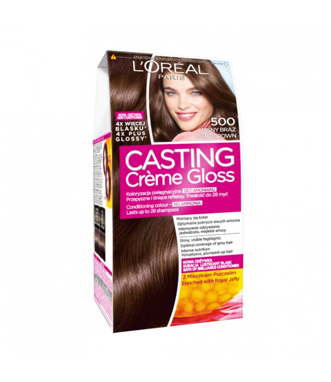L'Oreal Casting Hair Dye - 500 Light Brown