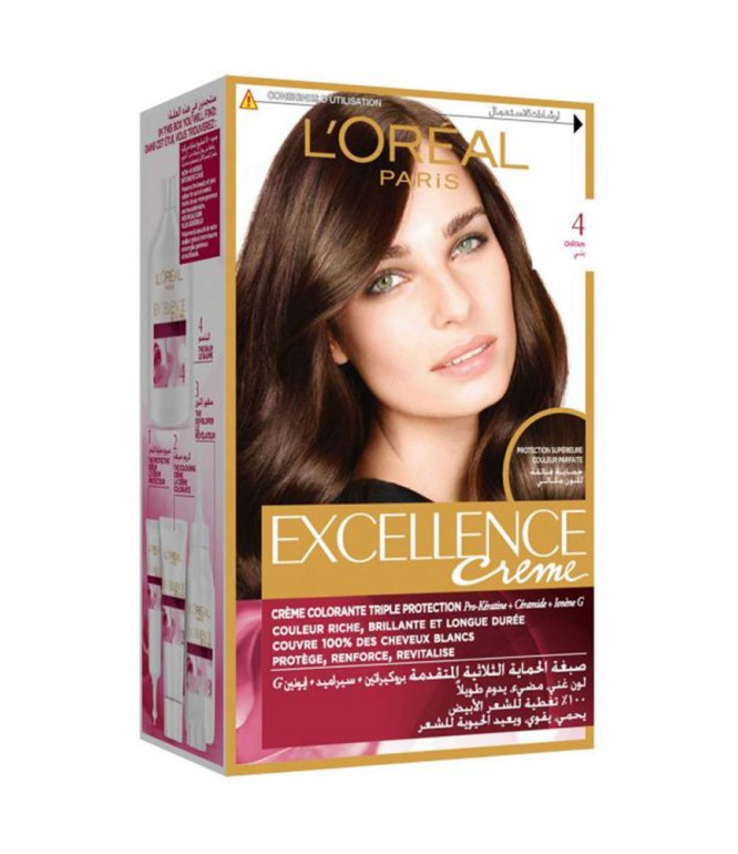 L'Oreal Excellence Creme Hair Color - 4 Brown