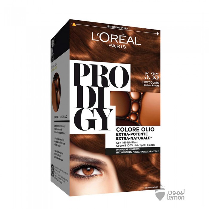 L'Oreal Prodigy Hair Color 5.35 Chocolate 