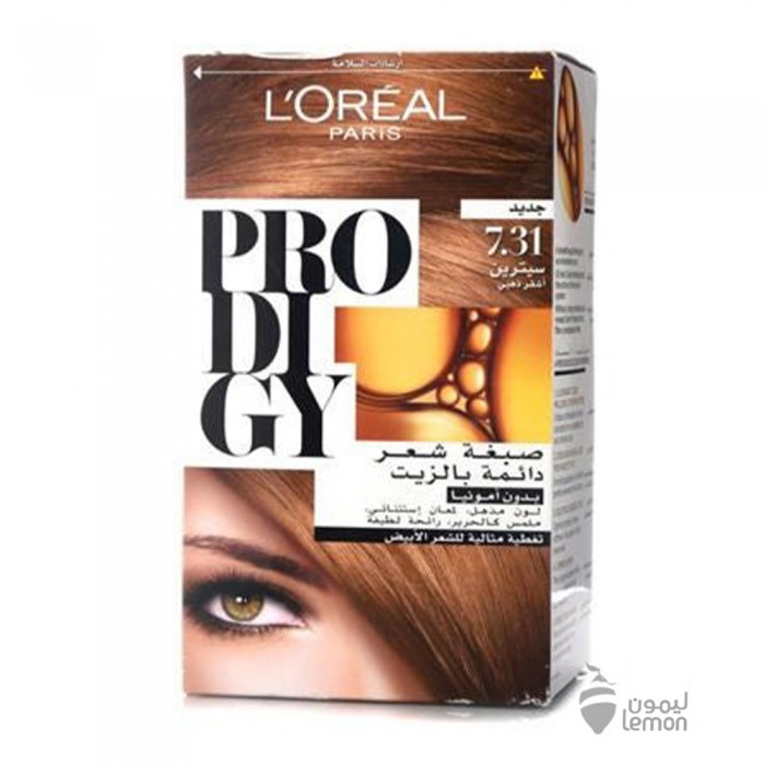 L'Oreal Prodigy Hair Color 7.31 Camel Dark Golden Blonde 