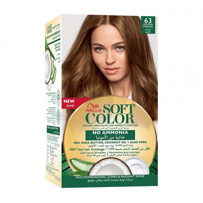 Soft Color Hair Color 63 Golden Caramel
