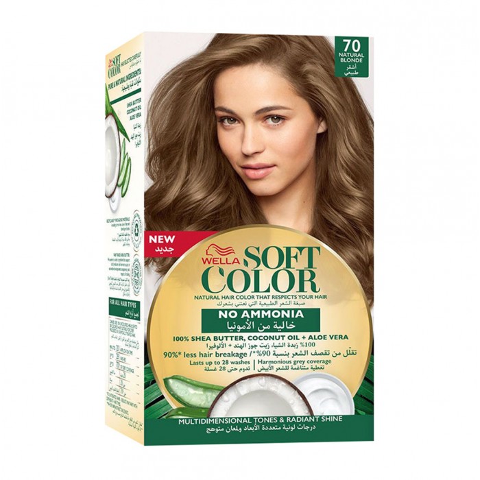 Soft Color Hair Color 70 Natural Blonde