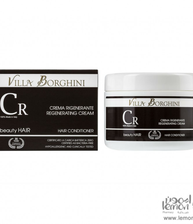 Villa Borghini Regenerating Hair Cream 200ml