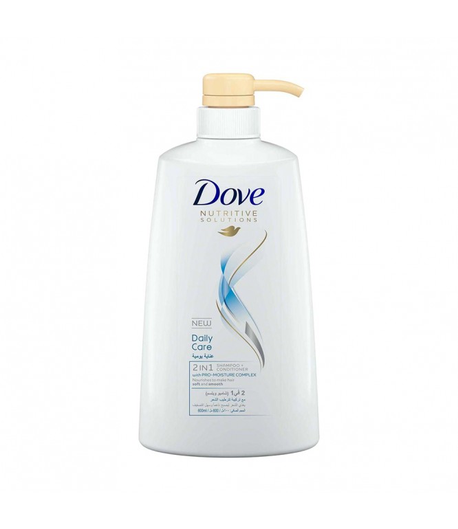 Dove Shampoo Daily Care 2*1 for Hair 600 ml 