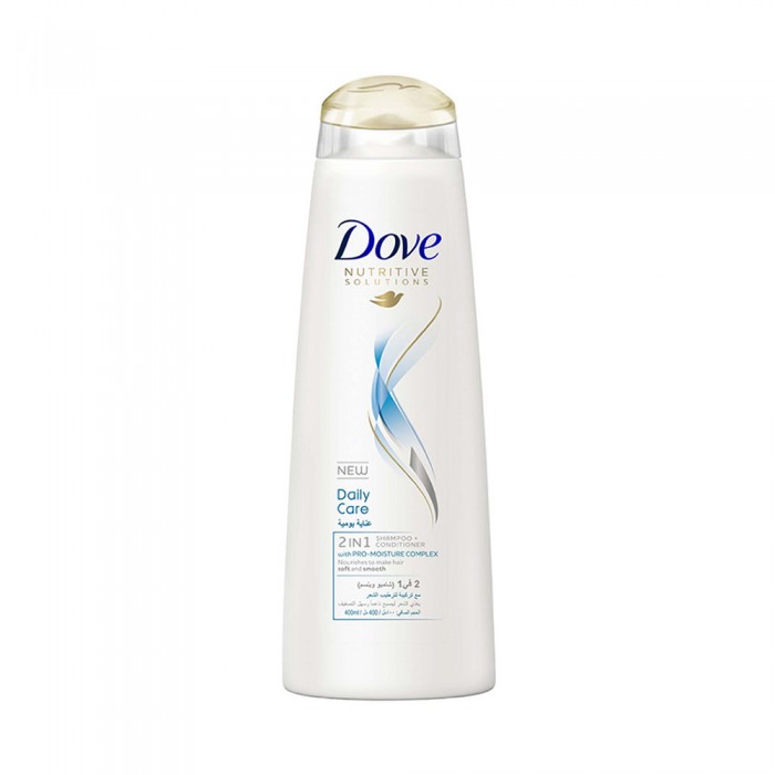 Dove Shampoo Daily Care 2*1 for Hair 400 ml