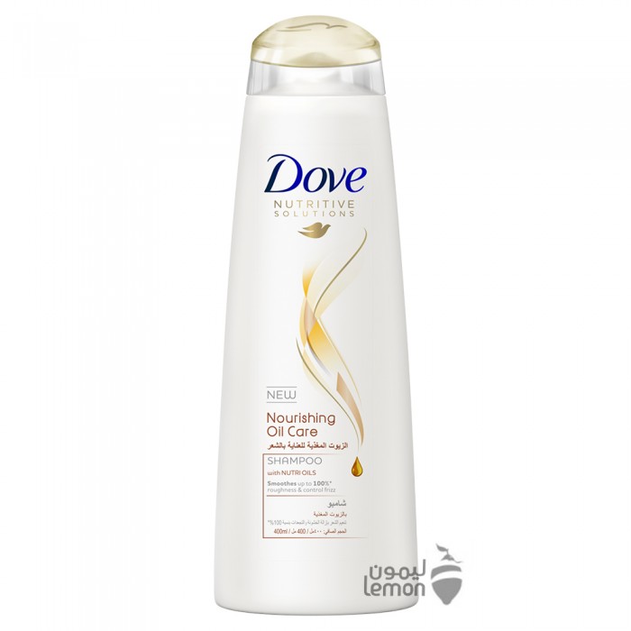 Dove Hair Shampoo Nourishing Oil 400 ml