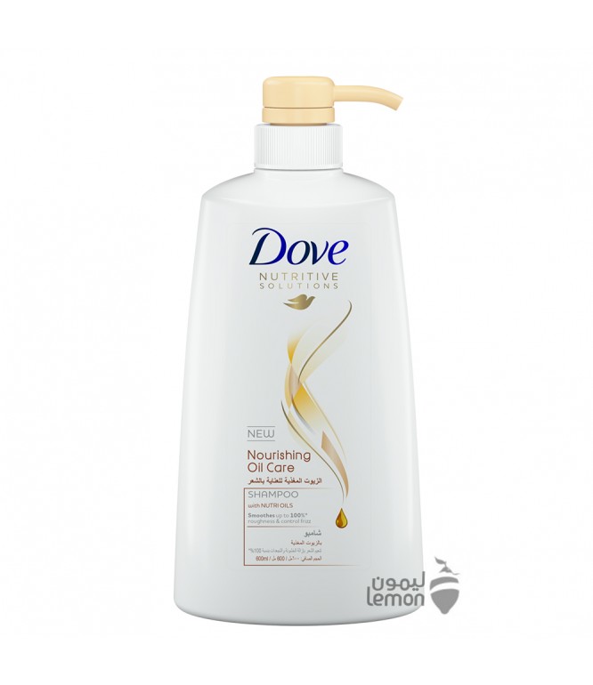 Dove Hair Shampoo Nourishing Oil 600 ml