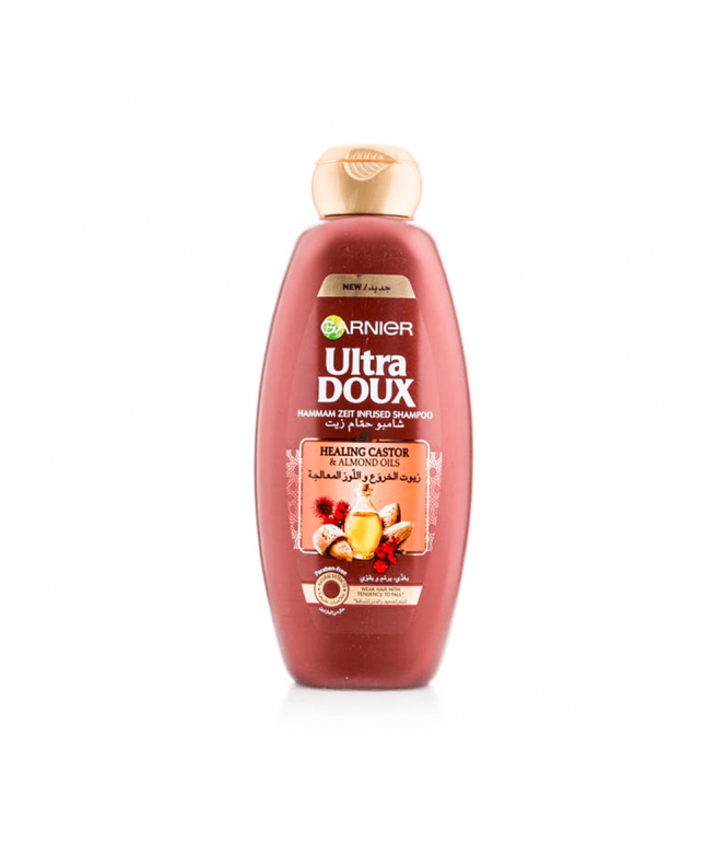 Garnier Ultra Doux Shampoo Castor Oil and Almond 600 ml