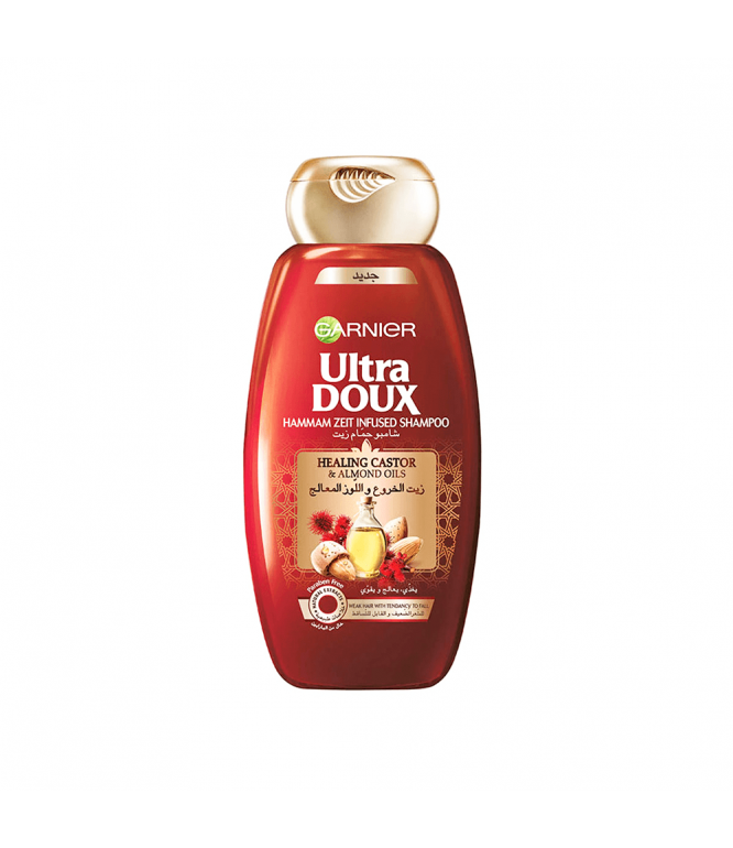 Garnier Ultra Doux Shampoo with Castor oil and Almond 400 ml