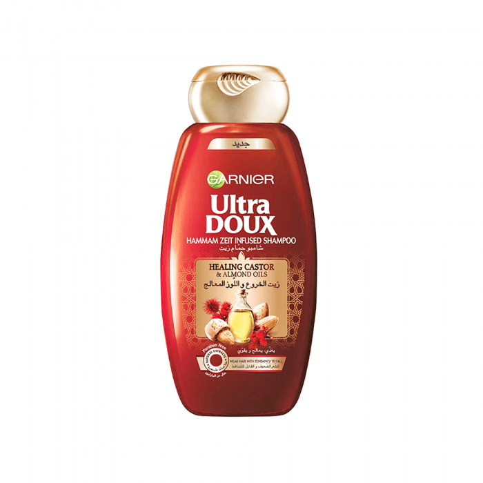 Garnier Ultra Doux Shampoo with Castor oil and Almond 400 ml