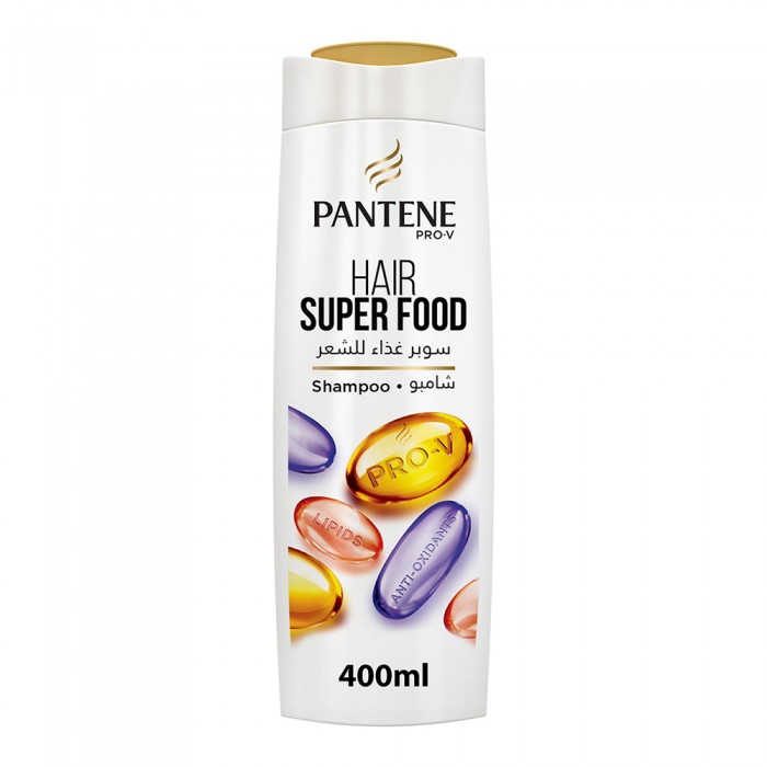 Pantene Super Food Shampoo with Antioxidants and Lipids 400ml