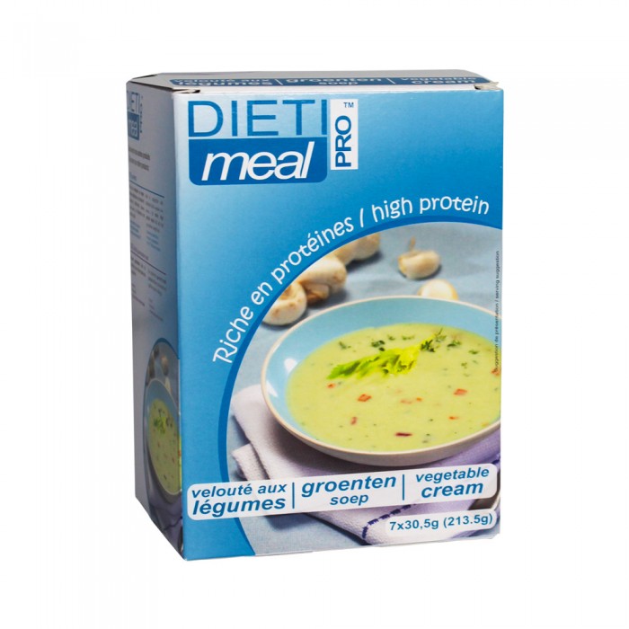 Dieti Meal Vegetable Cream Soup 7 Sachets