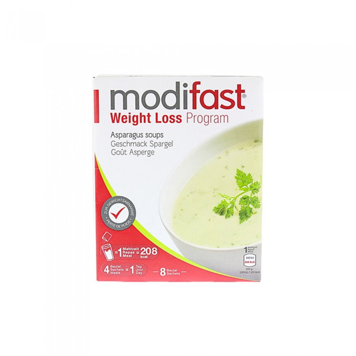 Modifast Asparagus Soup 8X55GM 