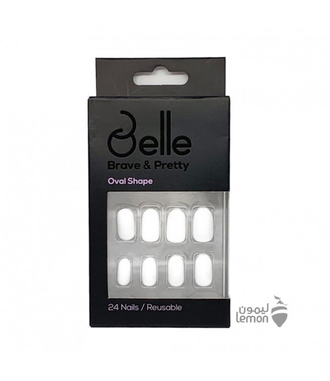 Belle Nails - 007 White 24'S 