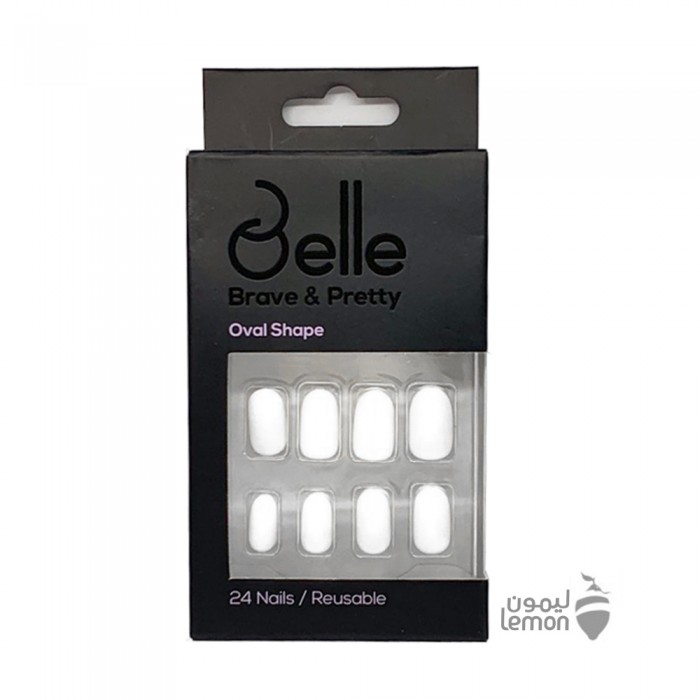 Belle Nails - 007 White 24'S 