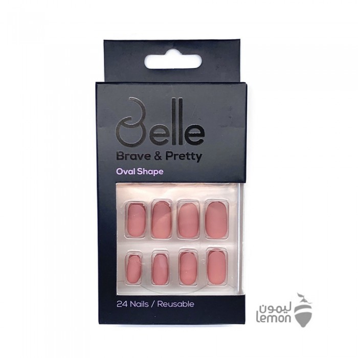 Belle Nails - 045 Pink 24'S