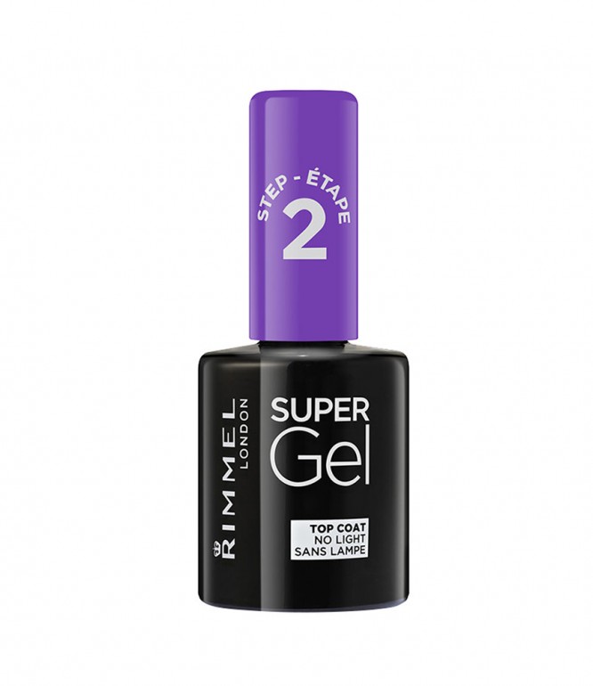 ريميل طلاء أظافر سوبر جيل - Top Coat