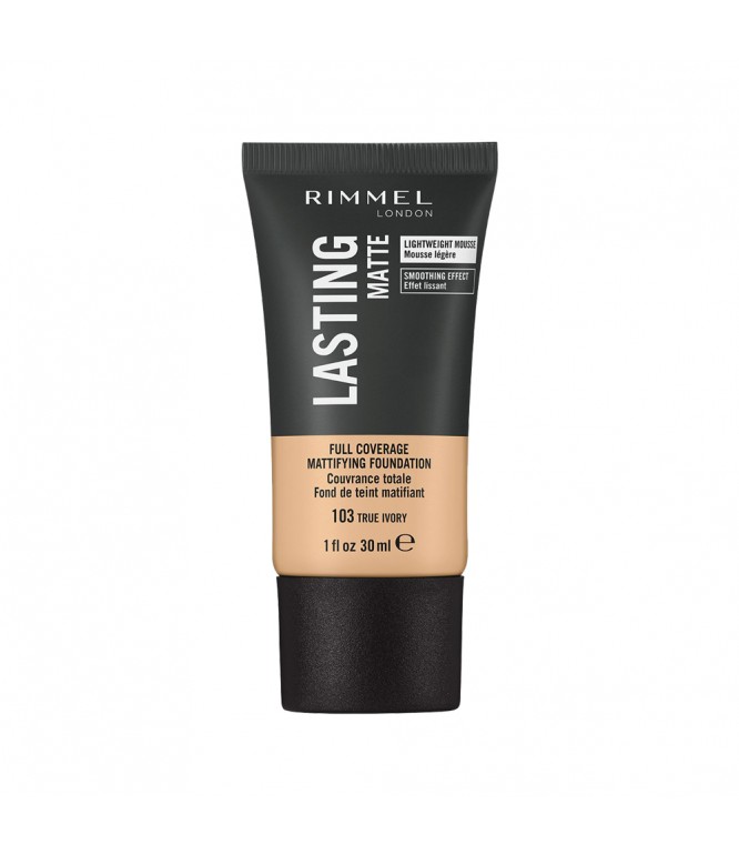 ريميل كريم اساس لاستينغ مطفي - True Ivory 103