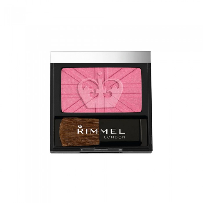 RIMMEL Lasting Finish Soft Colour Blush With Brush Live Pink 150